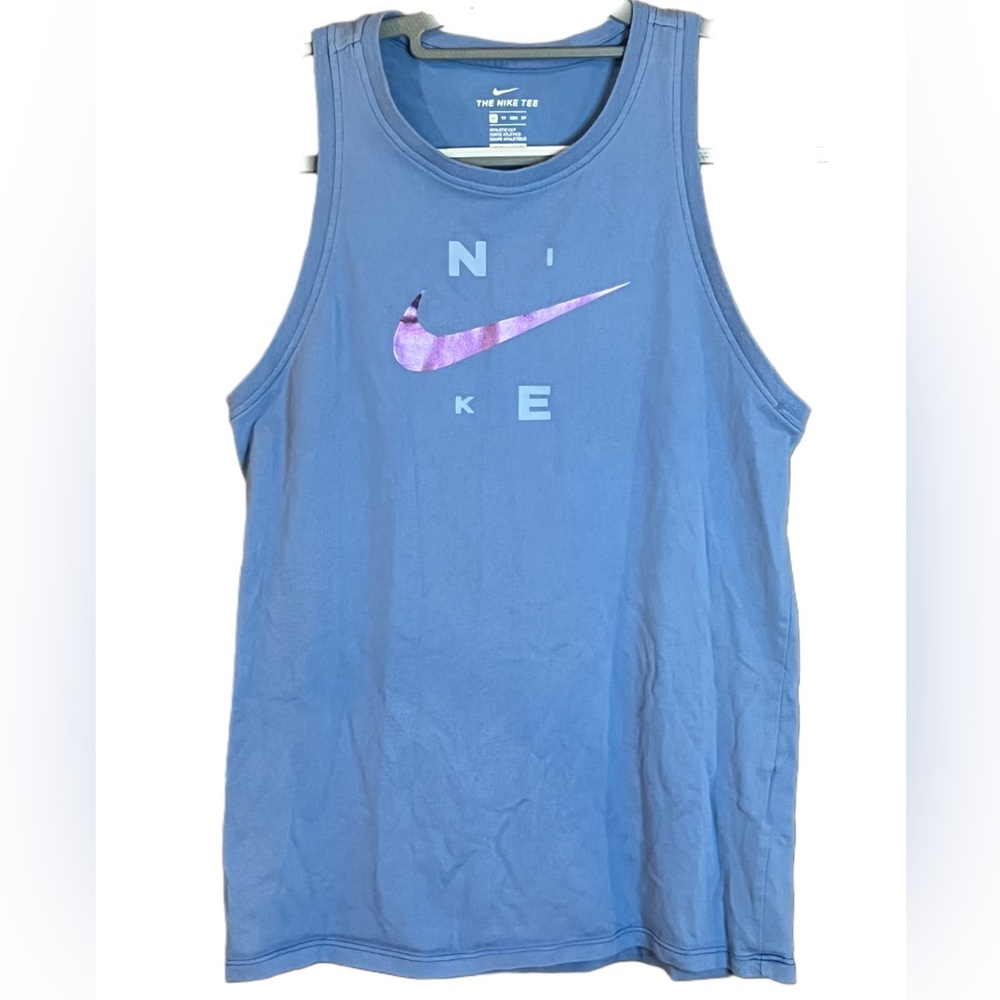 Nike tank top / sleeveless, light blue, women’s size extra small (XS)